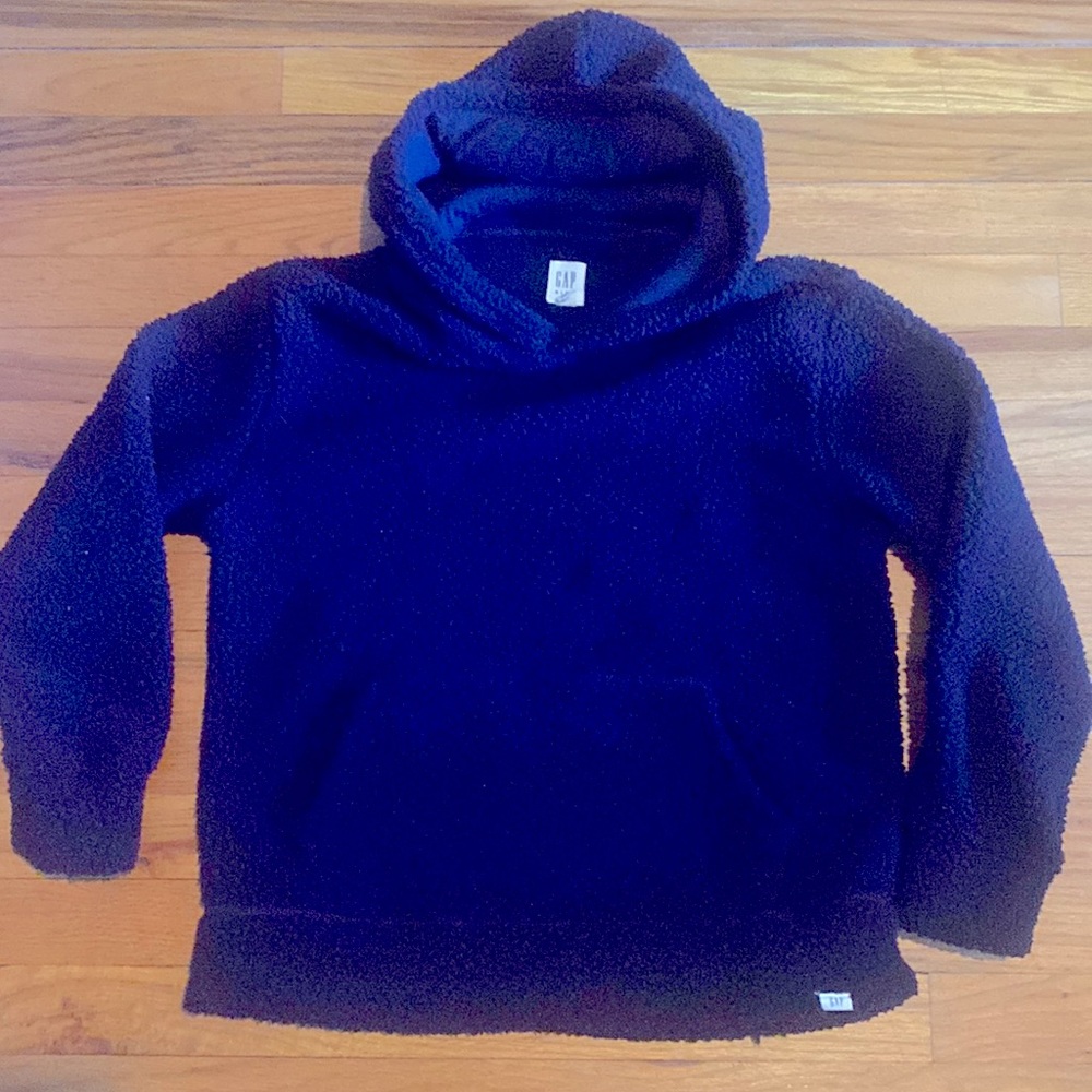 Gap Kids Sherpa Pullover Hoodie